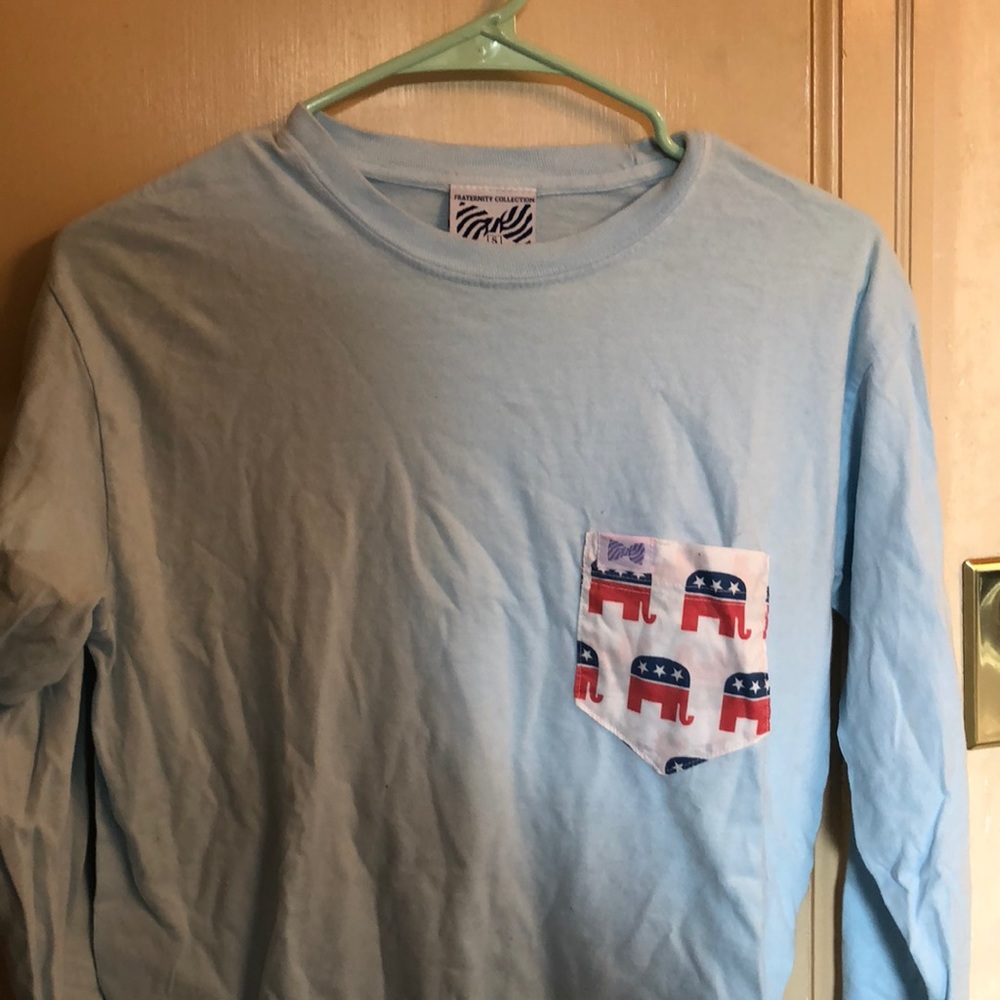 Long sleeve pocket tee
